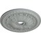 Ekena Millwork Tomango Egg & Dart Medallion (Canopies up to 6 3/4"), 27 7/8"OD x 3 7/8"ID x 2 1/2"P, Primed White CM27TO - alternate 2